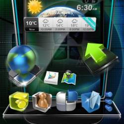 Next Launcher 3D.     Android