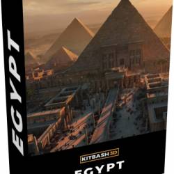 KitBash3D - Egypt (MA, MAX, OBJ, FBX)