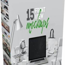 GraphicRiver - 15 Frontview Mockups