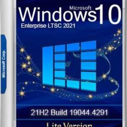 Windows 10 Enterprise LTSC 2021 19044.4291 Lite (Ru/2024)