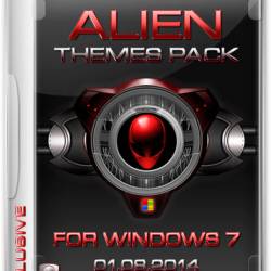 Alien Themes Pack for Windows 7 (01.08.2014)