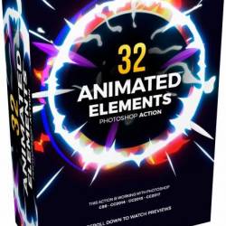 GraphicRiver - 32 Animated Effects Action