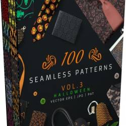 Creative Market - 100 Seamless Patterns Vol.3
