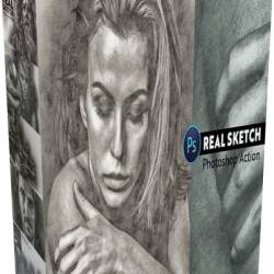 GraphicRiver - Real Sketch Pro Photoshop Action