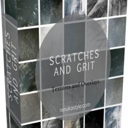 Creative Market - Scratches and Grit Photoshop Overlays