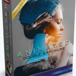 GraphicRiver - Animated Double Exposure Photoshop Action