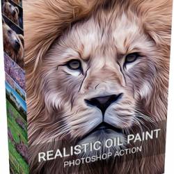 GraphicRiver - Realistic Oil Paint Photoshop Action