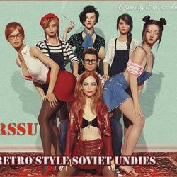      / Retro Style Soviet Undies (v.1.5.1) ENG/RUS/PC - Vaginal Sex, Oral Sex, Sex games, Erotic quest,  ,  !