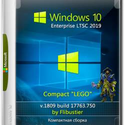 Windows 10 Enterprise LTSC x64 1809.17763.720 Compact By Flibustier (RUS/2019)