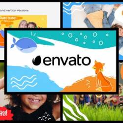 Cartoon Kids Slideshow - Project for After Effects (Videohive)