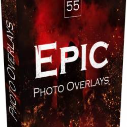 Creative Market - 55 Epic Photo Overlays