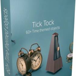 PixelSquid - Tick Tock Collection (PSD)