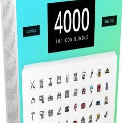 Creative Market - The Icon Bundle 4000